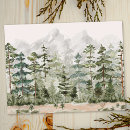 Search for mountain postcards Watercolor