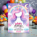 Search for printable unicorn invitations Pink and purple