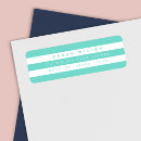 Search for preppy stripes return address labels Modern