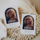 Search for three photo invitations Boho