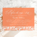 Search for orange bridal shower invitations Script