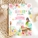 Search for luau pool party invitations Aloha