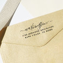 Search for single rubber stamps Return address