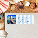 Search for beach photo return address labels California