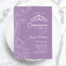 Search for lavender quince invitations Diamonds