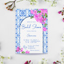 Search for greek bridal shower invitations Mediterranean