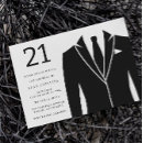 Search for black tie birthday invitations Suit