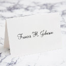 Search for individual place cards Minimalist