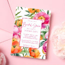 Search for pink peony bridal shower invitations Elegant