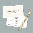 Search for plain cream business cards Elegant