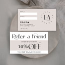 Search for spa referral cards Refer a friend