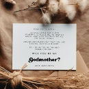 Search for godmother proposal invitations Godparents