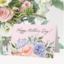 Search for blue mothers day cards Hydrangea