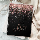 Search for pink glitter notebooks Girly