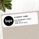 Search for business logo return address labels Company