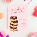 Search for doughnut bridal shower invitations Pink