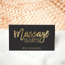 Search for therapist business cards Spa