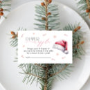 Search for santa claus enclosure cards Red