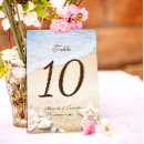 Search for starfish table wedding table cards Beach table numbers