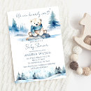Search for polar bear baby shower Blue