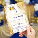 Search for prince baby boy shower invitations Is on the way