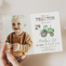 Search for tractor birthday invitations Boy 2nd