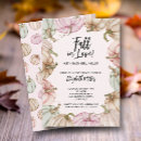 Search for pink pumpkin baby shower invitations Fall in love