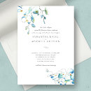 Search for floral botanical flowers orchid wedding invitations Watercolor