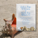 Search for shell borders cards invites Elegant