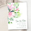 Search for tropical save the dates Botanical