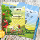Search for bicycle bridal shower invitations Whimsical