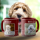 Search for cute dog mugs Red
