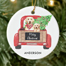 Search for yellow lab christmas tree decorations Puppy
