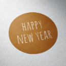Search for cute new year stickers Simple