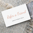 Search for cleaning referral cards Refer a friend