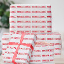 Search for secret santa wrapping paper Funny