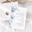 Search for vintage rose invitations Dusty blue