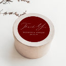 Search for elegant burgundy stickers Typography
