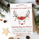 Search for ornament exchange christmas invitations Party