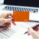 Search for neon color business cards Simple