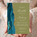 Search for olive green gold wedding invitations Chic