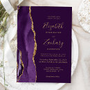 Search for plum wedding invitations Modern