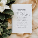 Search for black white invitations Classic
