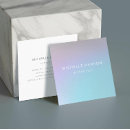 Search for purple and turquoise business cards Abstract