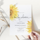 Search for yellow baby shower invitations Minimalist