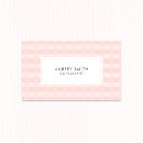 Search for light pink business cards Girly
