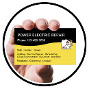 Search for electrician business cards Contractor