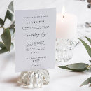 Search for thank you wedding place cards Modern