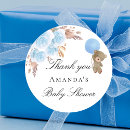 Search for bear thank you stickers Light blue