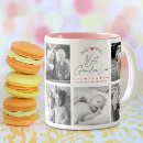 Search for pink and gray mugs Grandmother